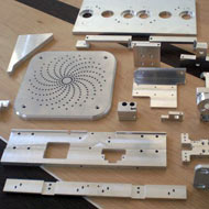 Werkstücke aus Aluminium